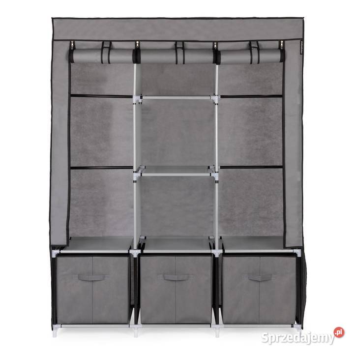 Składana szafa tekstylna materiałowa garderoba Meble wielkopolskie