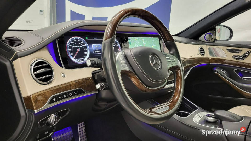 Mercedes S 63 AMG 4Matic L W222 20132020 podgrzewane fotele mazowieckie Grójec sprzedam