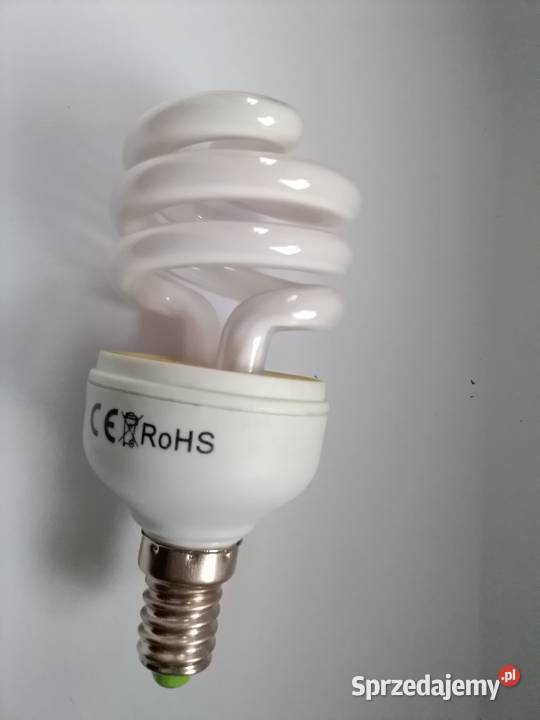 Świetlówka i energooszczędna 15w E 14 Łódź sprzedam