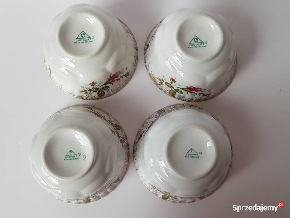 Miseczki flaczarki Iwona Chodzież porcelana śląskie Dąbrowa Górnicza