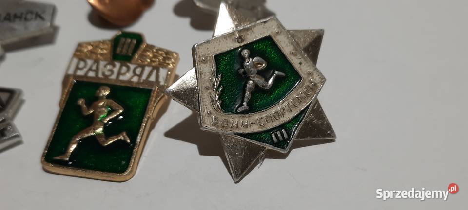 odznaki sportowe 6 ZSRR 13 Warszawa