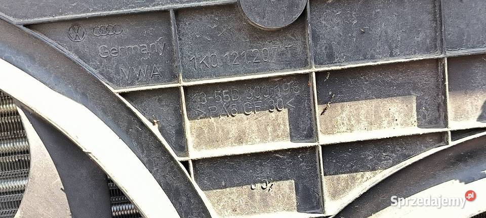 PAS PRZEDNI CHŁODNICE VOLKSWAGEN GOLF V Lipno sprzedam