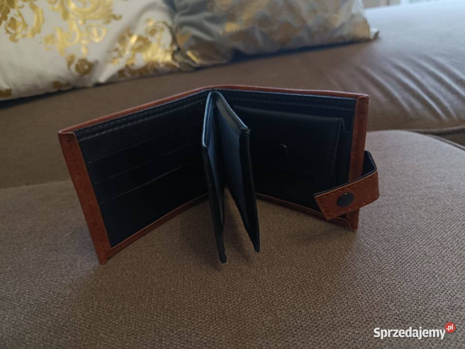 Portfel skórzany męski Emporio Armani elegancki Białystok