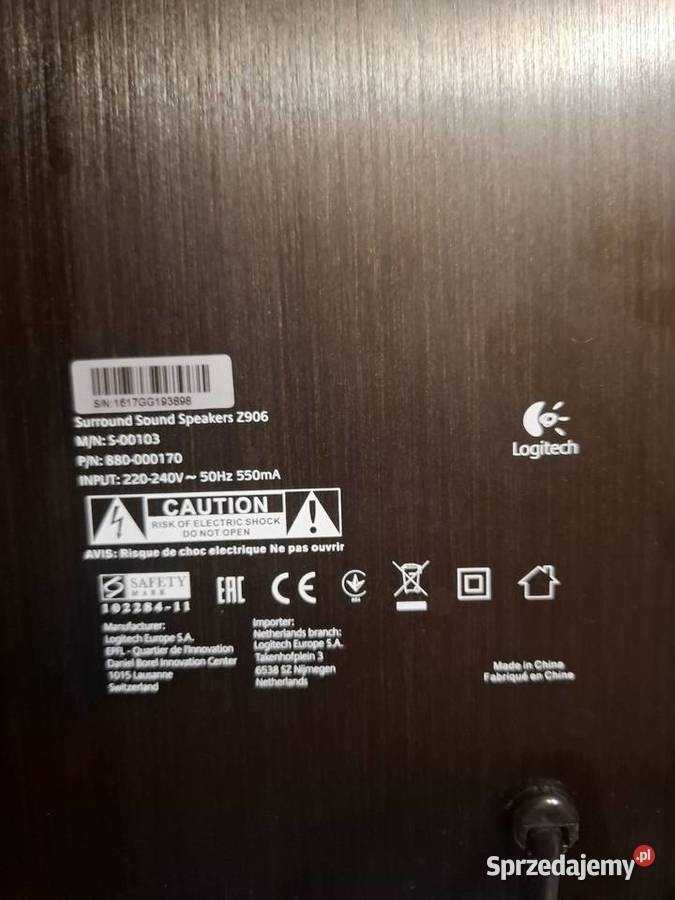 Subwoofer Logitech Z906 51 STAN IDEALNY Sochaczew
