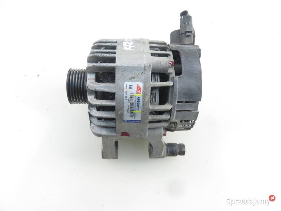 ALTERNATOR PEUGEOT 1007 14 16V KFU ET3J4 A6508PR Układ elektryczny silnika