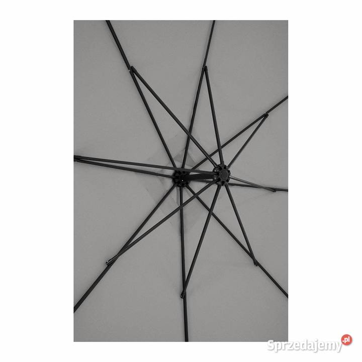 PARASOL OGRODOWY WISZĄCY ciemnoszary kwadratowy Warszawa