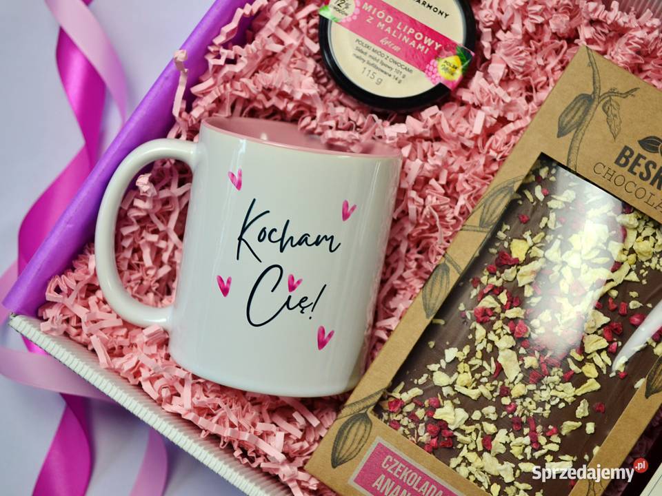 Kubek ceramiczny z nadrukiem na walentynki Otrębusy
