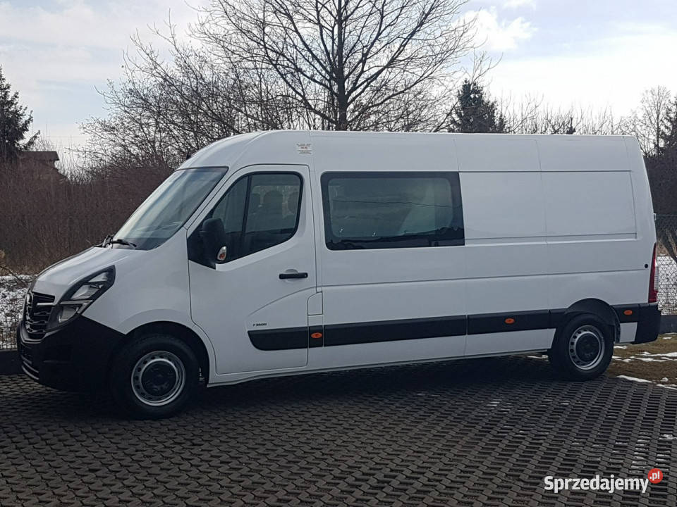 Opel Movano MASTER 7 OSÓB L3H2 BRYGADÓWKA DŁUGI furgon śląskie Poręba