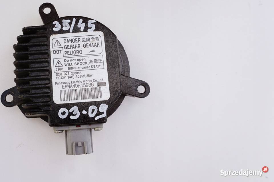 PRZETWORNICA INFINITI FX35 FX45 M35 M45 G35 0309 Oświetlenie Nowy Tomyśl
