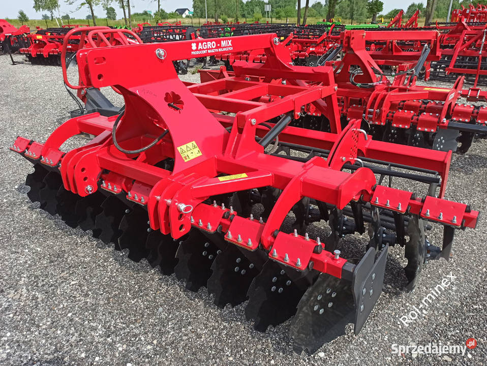 Agregat talerzowy siewny Agromix Hydropak Brona nieuszkodzony Siemiatycze