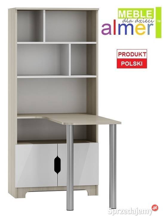 NORDI N36 regał z biurkiem dziecięcy 80x40 w177 Tarnobrzeg