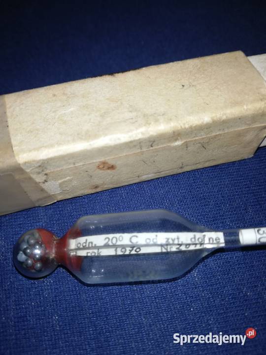 Alkoholomierz PRL 1970 r Warszawa