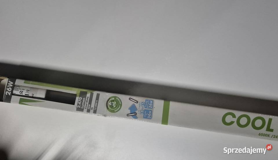 Żarówki t5 26w 1200 mm 6500k cool white Żarówki i świetlówki Biała Podlaska