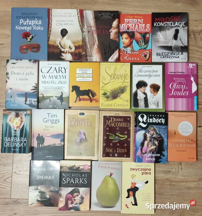 Zestaw 47 książekromansów Roberts Steel Quick Sosnowiec