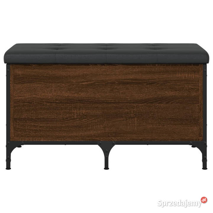 Ławka ze schowkiem brązowy dąb 82x42x45 WM835146 sprzedam