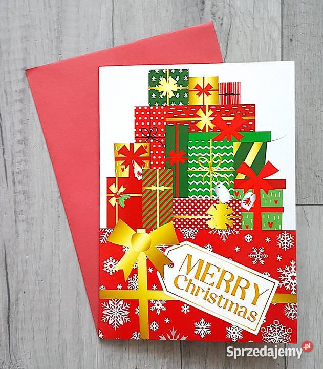 Kartka grająca bożonarodzeniowe z muzyką z Chrzanów sprzedam