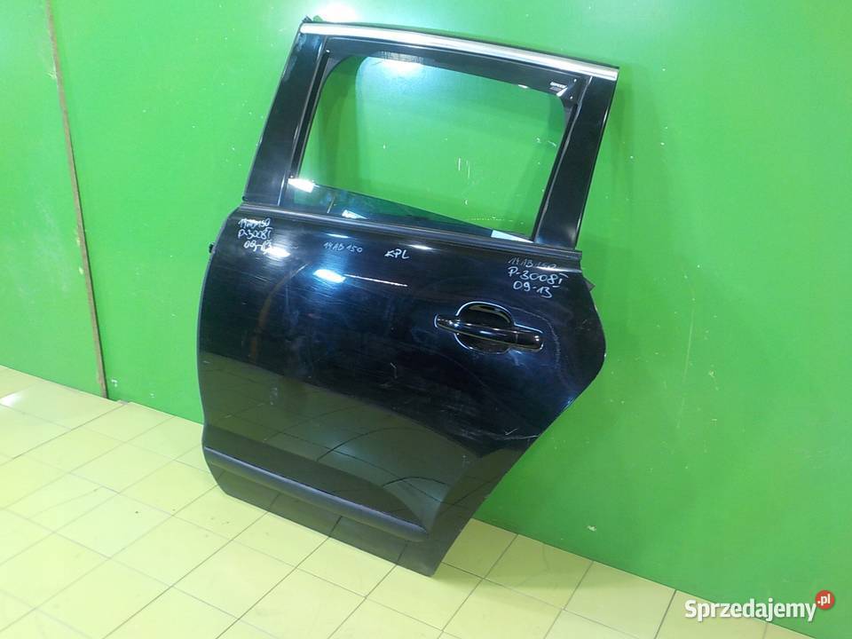 PEUGEOT 3008 I 16 HDI 10r 5D drzwi lewe tyl mazowieckie