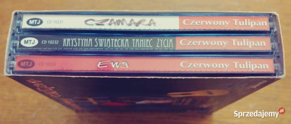 Czerwony Tulipan okazjonalny zestaw 3 CD Milanówek