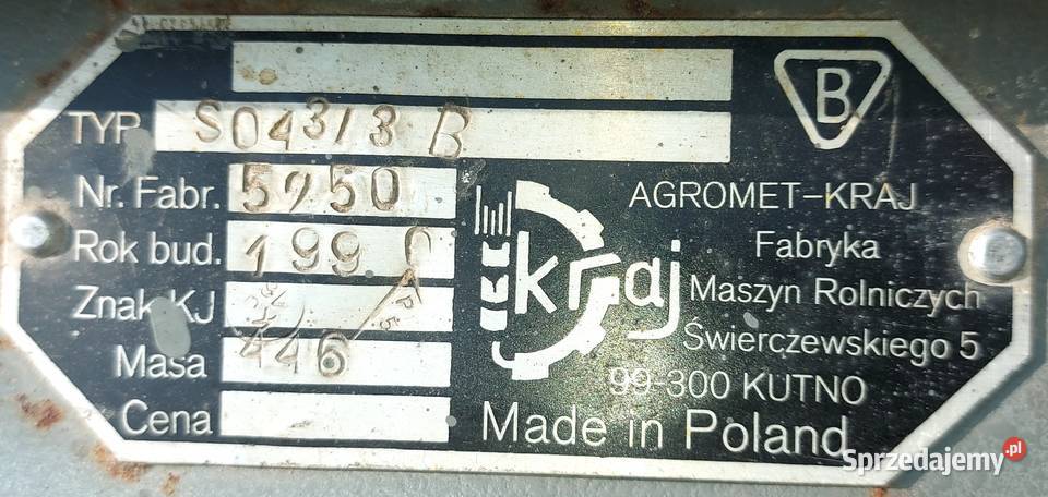 Sprzedam siewnik Poznaniak lubelskie Ryki