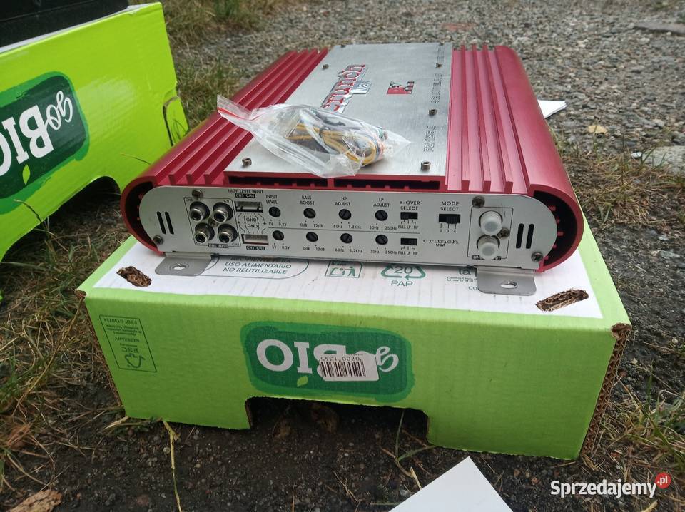 Tuba Skrzynia Basowa Subwoofer Wzmacniacz CRUNCH Głośniki Dzierżoniów