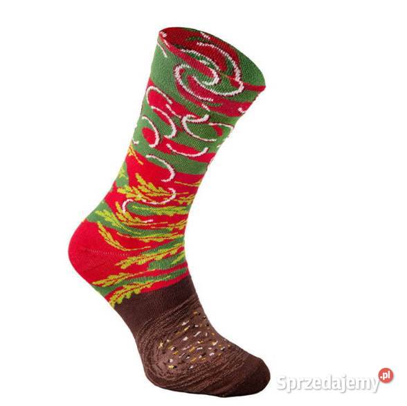 NOWE Skarpetki Burger Vege 2 pary RAINBOW SOCK Łódź sprzedam