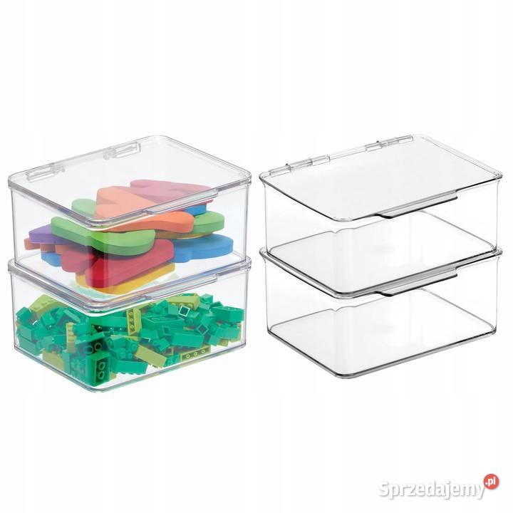 Zestaw 4 pudełek do przechowywania Myszyniec