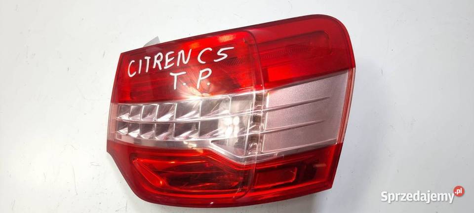 LAMPA PRAWA TYŁ CITROEN C5 9681063680 osobowe kujawsko-pomorskie sprzedam