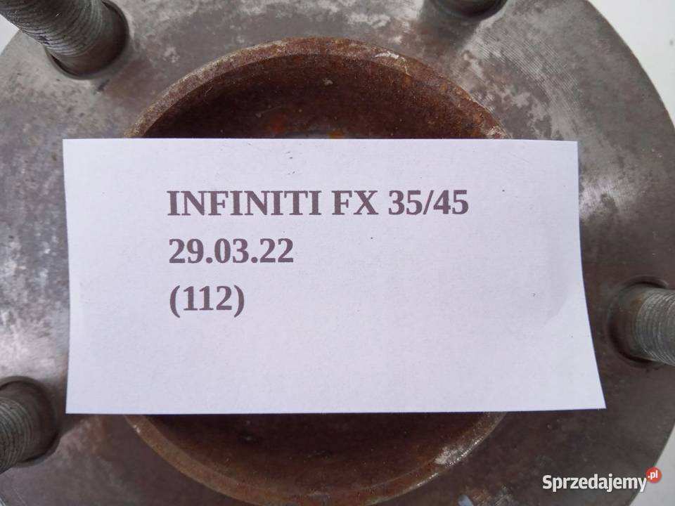 PIASTA PRAWA LEWA PRZÓD INFINITI FX35 FX45 sprzedam
