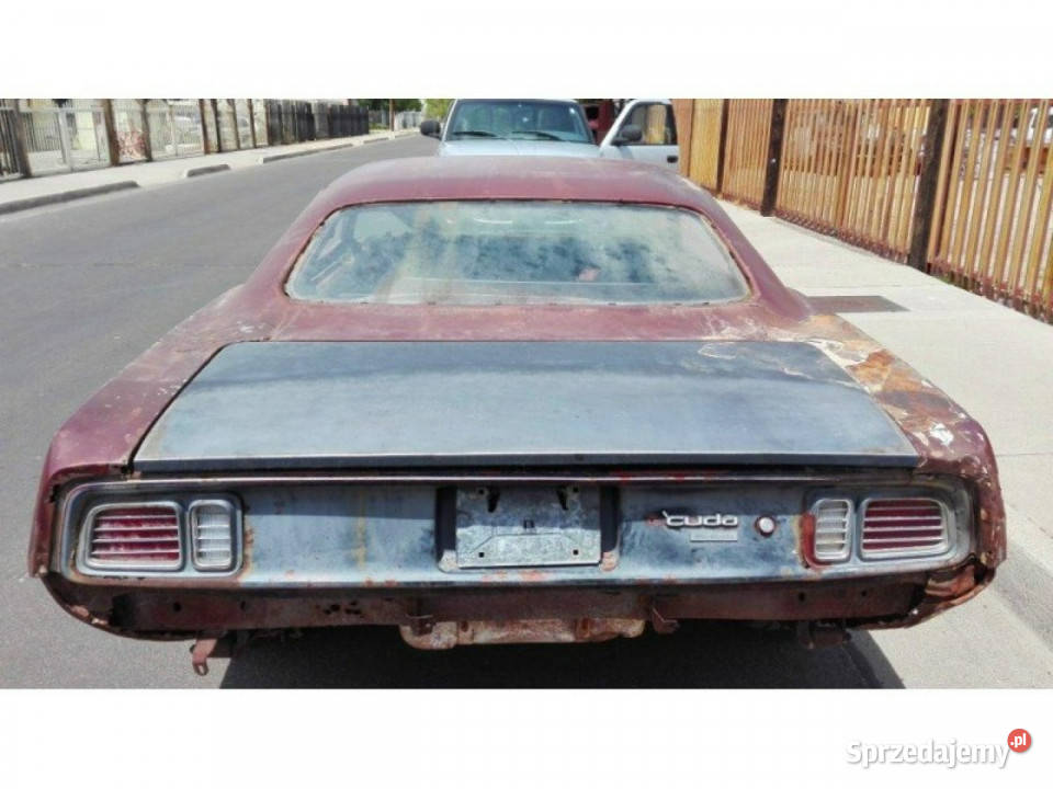 Plymouth Barracuda Plymouth Cuda Barracuda 1971 Sulechów sprzedam