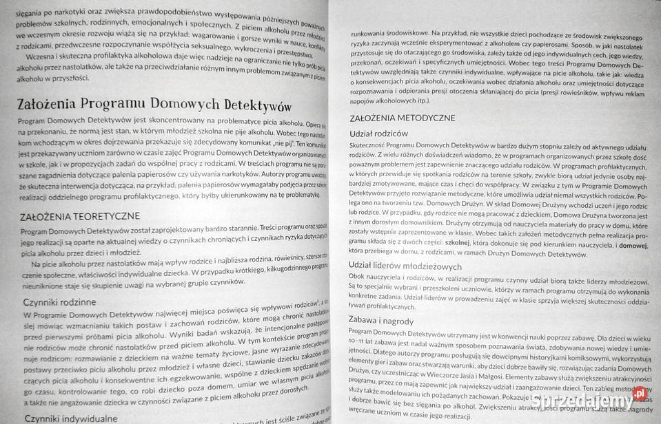 Program domowych detektywów Jaś i Małgosia na sprzedam