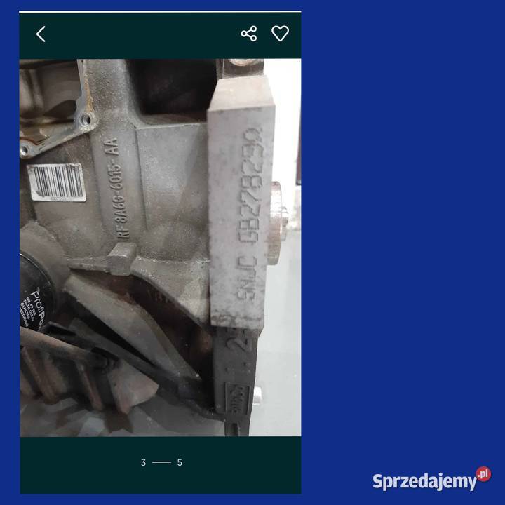 Sprzedam silnik Ford Fiesta 125 benzyna Lubań sprzedam