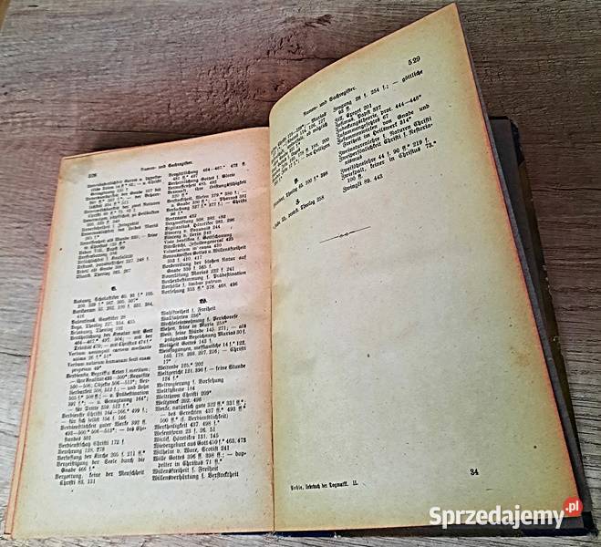Lehrnbuch der Dogmatik w j niemieckim gotyckim wielkopolskie Ostrów Wielkopolski