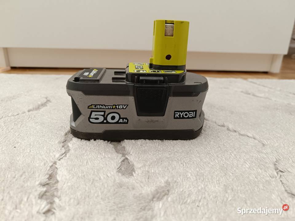 Uszkodzony akumulator Ryobi 5Ah One Pruszków