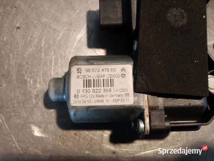 Silniczek podnośnika szyby drzwi przód lewy Łódź