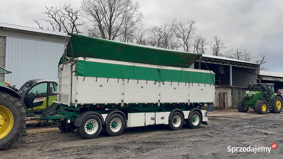 Przyczepa Wywrotka CiężarowoRolnicza 33t DMC nieuszkodzony Łupice