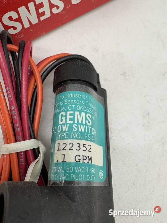 Gems 122352 Flow switch Warszawa sprzedam