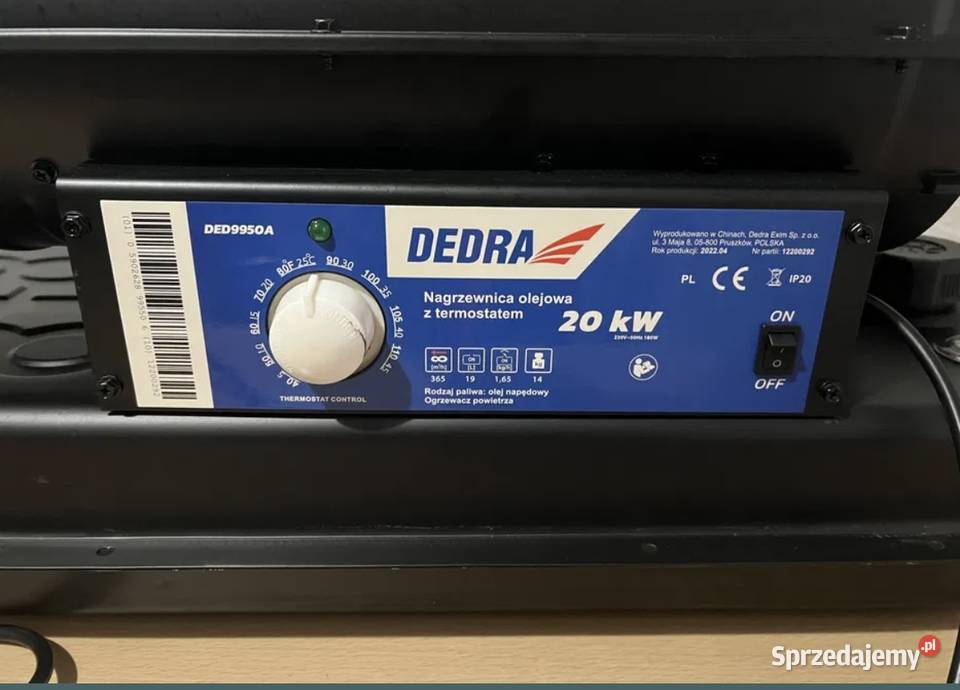 Sprzedam nagrzewnice Nagrzewnice Sędziszów