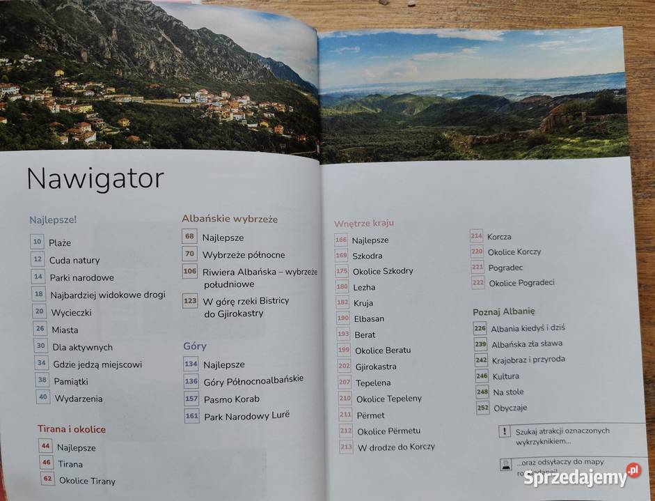 Albania Roksana Nowak Pascal Itaka Mapy i przewodniki Kraków sprzedam