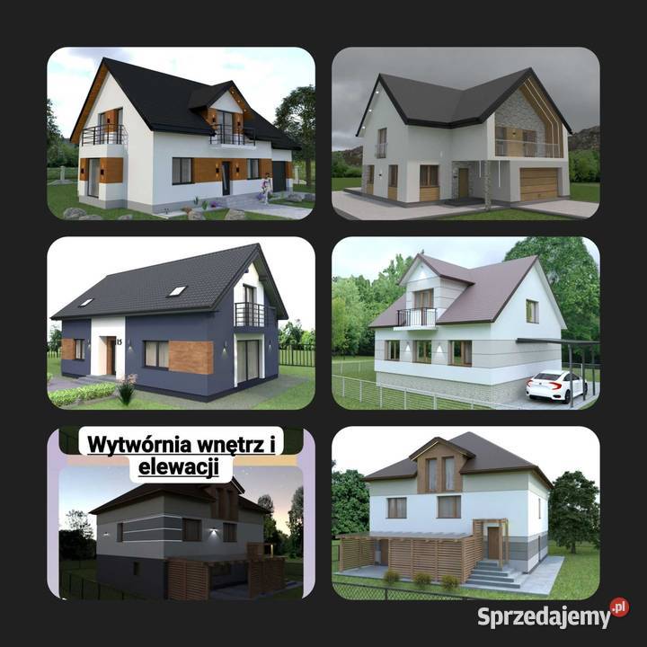 Projekt elewacji Kamienna Góra usługi budowlane