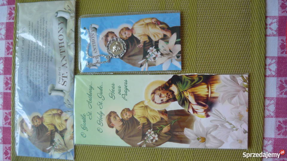 Medalik Św Antoni Myszków