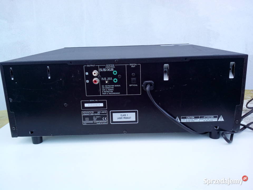 Zmieniarka Kenwood DPFJ5010 na 200 Kąty Wrocławskie