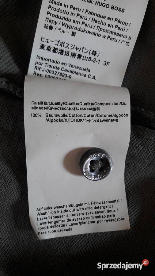 Koszulka polo Hugo Boss zielona Rozmiar L Głuchołazy