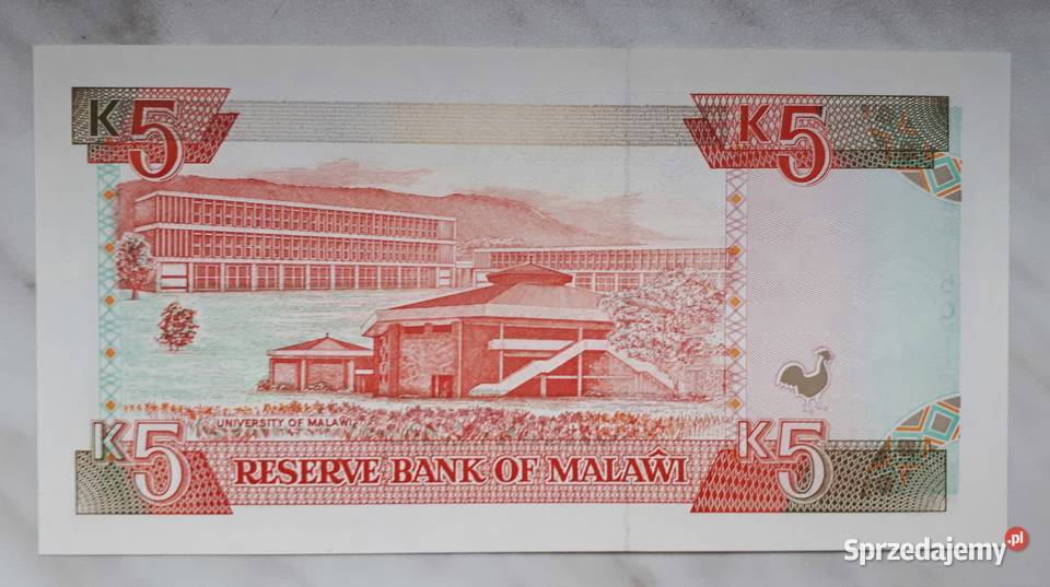 B33 MALAWI zestaw 2 banknotów