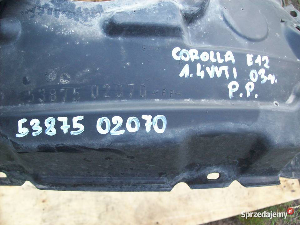 Corolla E12 14 VVTI Nadkole prawe przednie prawy Mińsk Mazowiecki