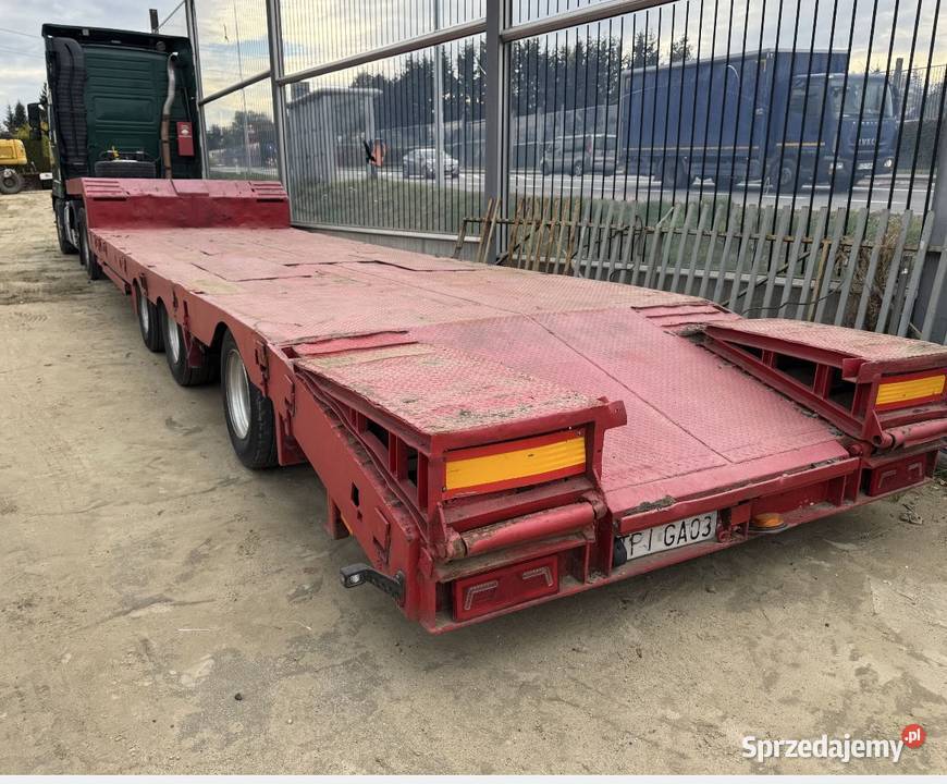 Zestaw niskopodwoziowy Volvo FH480 3osiowe 56ton Rzeszów