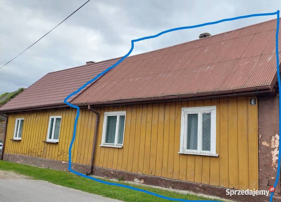 Sprzedam dom drewniany do remontu na działce Borków