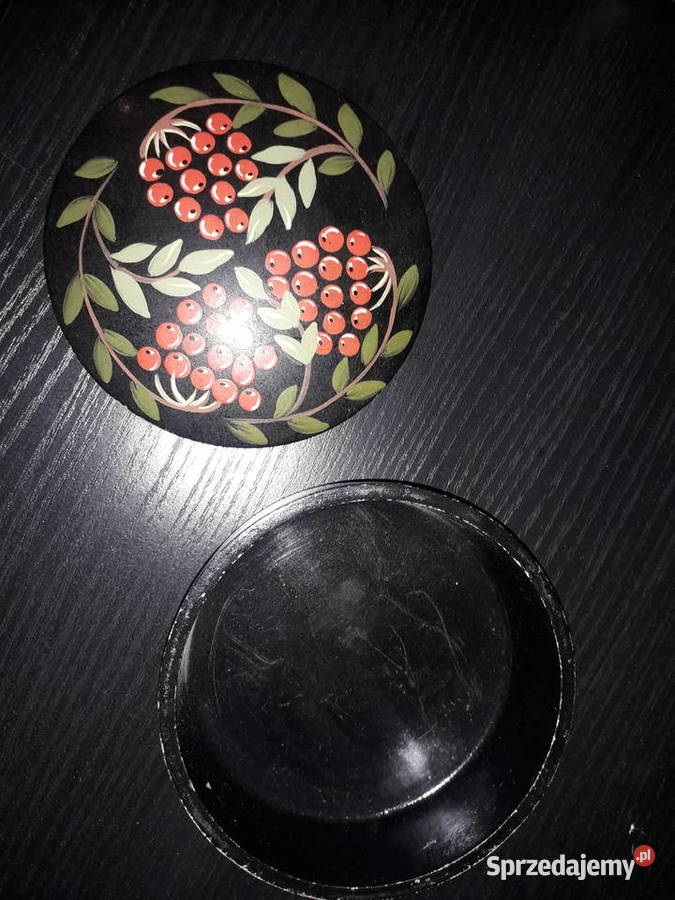 Szkatułka drewniana Warszawa