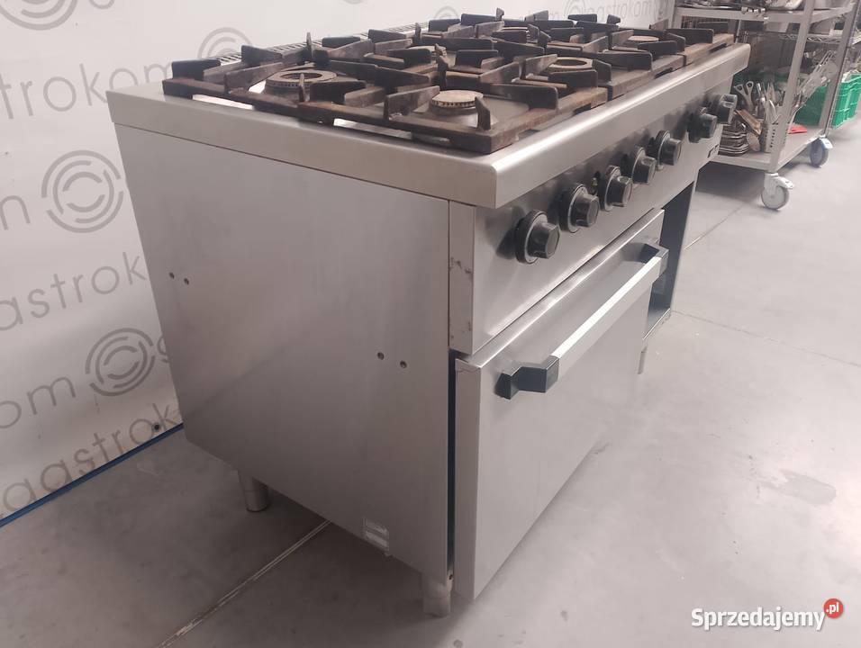 Kuchnia gazowa 6palnikowa z piekarnikiem MBM na Wrocław