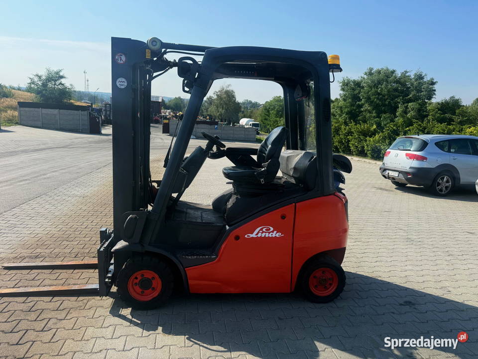 wózek widłowy LINDE H16 LPG Triplex 460m przesuw Wózki widłowe Działoszyn sprzedam