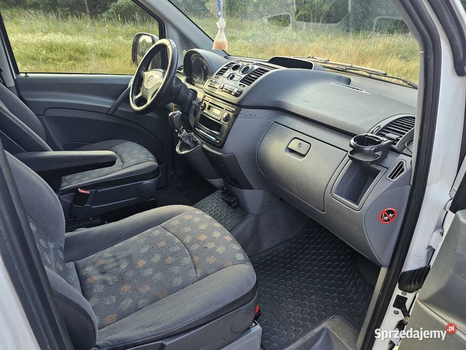 Mercedes VIto 639 Doinwestowany welurowa tapicerka Vito Marki
